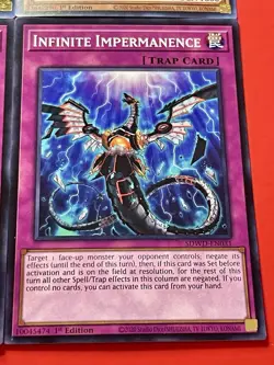 3x Infinite Impermanence + 3x Ghost Belle & Haunted Mansion | NM | YuGiOh! - Image 4