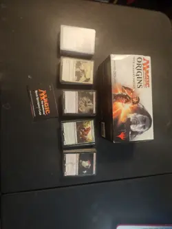 Large Lot Magic The Gathering Deckmaster MTG Card Lot Over 350 Cards 2015 2014 - Image 1