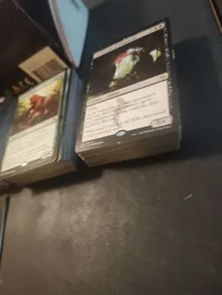 Large Lot Magic The Gathering Deckmaster MTG Card Lot Over 350 Cards 2015 2014 - Image 2