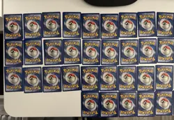 Base Set 64/102 Card Vintage WOTC Pokemon Card Lot (Mostly MP, No Duplicates) - Image 4