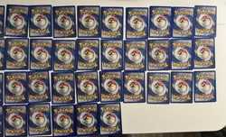 Base Set 64/102 Card Vintage WOTC Pokemon Card Lot (Mostly MP, No Duplicates) - Image 5