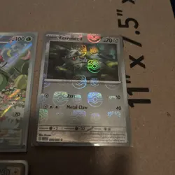 Mixed Pokemon Lot Of 10 Cards, Black Bolt And White Flare, IRs, Masterball, Exs - Image 2