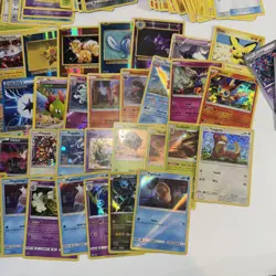 Pokemon Card Lot Holo Etc MP-Damaged mew Holo And More Over 140 - Image 3