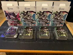 Gundam Card Game 3x ST02 Bricks & 1x ST04 Brick NO PROMO PACKS! DECKS ONLY! ENGL - Image 1