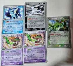 Pokemon 2007 World Championships Cards Lot Of 5.flygon,absol,vaporeon - Image 1