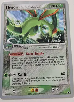 Pokemon 2007 World Championships Cards Lot Of 5.flygon,absol,vaporeon - Image 4