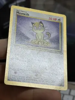 Meowth 56/64 Jungle GOLD Bordered Promo Rare WOTC Nintendo Pokemon Card TCG - Image 5