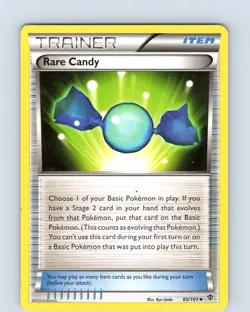 Pokemon TCG Rare Candy B&W Plasma Blast 85/101 Regular Uncommon Card LP-NM - Image 1