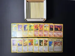Huge Collection Bulk Lot 250 ALL 1st Edition Jungle Fossil Gym Pokemon Cards DMG - Image 1