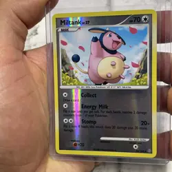 Pokemon Card - Miltank Stormfront 44/100 Reverse Holo Uncommon Nintendo LP TCG - Image 1