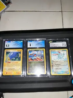 lot of 3 cgc certified pokemon cards - Image 1