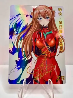 Asuka Langley Evangelion Goddess Story ZR Anime Girl Waifu Card - Image 1