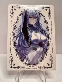 Rei Ayanami Evangelion Goddess Story ZR Anime Girl Waifu Card - Image 2