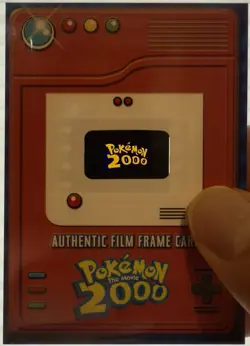 Topps Pokemon the Movie 2000 Authentic Film Frame Card 🎥 Title Frame Holy Grail - Image 1