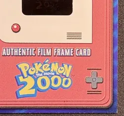 Topps Pokemon the Movie 2000 Authentic Film Frame Card 🎥 Title Frame Holy Grail - Image 5