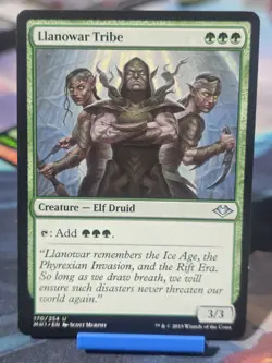 Llanowar Tribe Modern Horizons Regular - Image 1