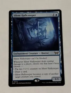 MTG Silent Hallcreeper - Duskmourn: House of Horror LP - Image 1