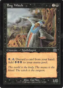 Bog Witch Mercadian Masques Regular - Image 1
