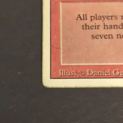 Lot Of 2 MTG Revised "Wheel Of Fortune" Magic The Gathering Heavily Played - Image 5