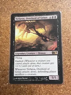 Magic The Gathering # Nefarox, Overlord Of Grixis - Image 3
