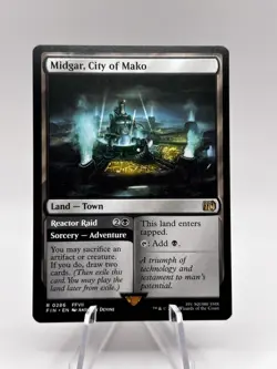 Midgar, City of Mako 0286 Final Fantasy FIN MTG NM - Image 1