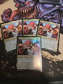 Yuna, Hope of Spira Final Fantasy Regular 3x Regular And 1 Foil Playset - Image 1