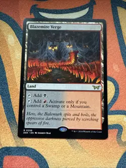 Blazemire Verge R Duskmourn: House of Horror 256 NM - Image 1