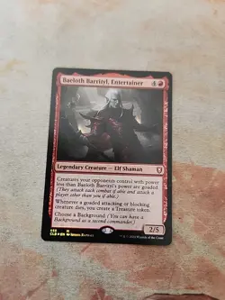 Baeloth Barrityl, Entertainer Foil Commander Legends Battle For Baldur's Gate... - Image 1