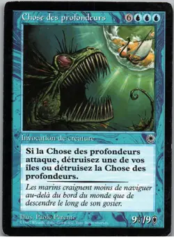 Thing from the Deep | MtG Magic Portal | French FR | MP - Image 1
