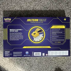 ‼ Pokemon TCG Jolteon VMAX Premium Collection Box NEW & SEALED! Rare 820650101618 - Image 2