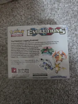 Pokemon TCG XY Evolutions Booster Box Factory Sealed Damaged Box 155-81155 - Image 2