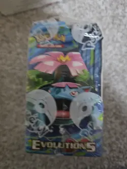 Pokemon TCG XY Evolutions Booster Box Factory Sealed Damaged Box 155-81155 - Image 5