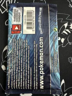 Sealed Pokemon XY Evolutions Booster Pack - Blastoise - Image 2