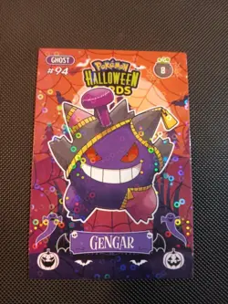 Pokemon 2025 DKV Collectoons Set Halloween Gengar 08 Circle Holo Peru - Image 1