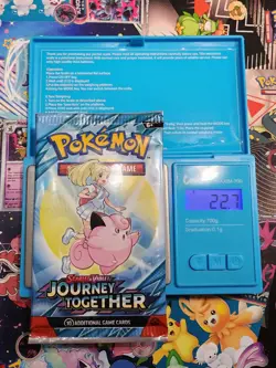 (VERY HEAVY)🔥 22.7g Pokemon TCG Journey Together Sleeved Booster Pack (SEALED)✅ - Image 1
