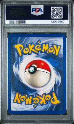 1999 Pokemon Base Set Shadowless Pikachu Red Cheeks #58 PIKACHU PSA 7 Fresh Slab - Image 2
