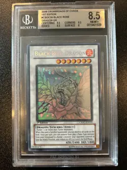 Yu-Gi-Oh! Black Rose Dragon (Ghost Rare) CSOC-EN039 1st Edition - BGS 8.5 - Image 1