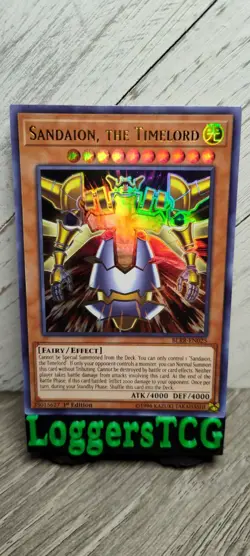 Yu-Gi-Oh! Sandaion, the Timelord / BLRR-EN025 1st Edition LP - Image 1