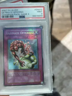 ULTIMATE OFFERING YUGIOH CHAMPION PACK 4 CP04-EN005 MAX BLEED PSA BGS - Image 3
