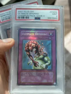 ULTIMATE OFFERING YUGIOH CHAMPION PACK 4 CP04-EN005 MAX BLEED PSA BGS - Image 4