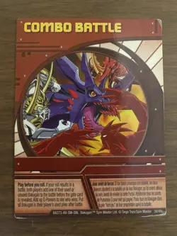 Bakugan Card - Combo Battle- Red Abiiity Card - BA273 - 30/48c - 2008 - Image 1