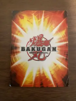BAKUGAN Battle Brawler "CLEANSING FIRE" Metal Gate Card 13/48i BA452 2008 - Image 2