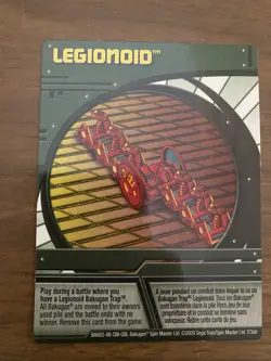 Bakugan Battle Brawlers - Legionoid 2/3ab - Ability Card Sega 2009 - Image 1