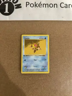 Staryu 65/102 1st Edition Shadowless Pokemon Card Lot Vintage WOTC - Image 1