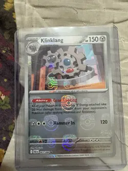 Klinklang #63/086 Masterball Black Bolt Pokemon TCG Cards - Image 1