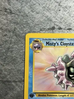 Misty's Cloyster 1st Edition Gym Heroes 29/132 Rare NM/LP Pokemon Card - Image 2