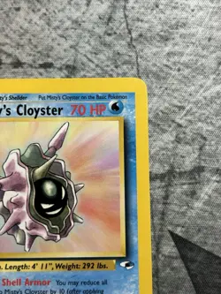 Misty's Cloyster 1st Edition Gym Heroes 29/132 Rare NM/LP Pokemon Card - Image 3