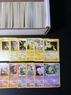 Huge Collection Bulk Lot of 600+ Pokemon Cards Mixed WOTC-XY Vintage HP-DAMAGED - Image 3