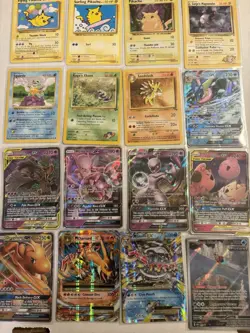 Pokemon Lot | Assorted GX and Vintage Cards MODERATE TO HEAVILY PLAYED CONDITION - Image 1