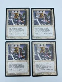 4th edition mtg Martyrdom Instant X4 Mint Cards - Image 1